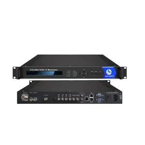 Professional ASI Tuner input DVB-T/T two output Modulator