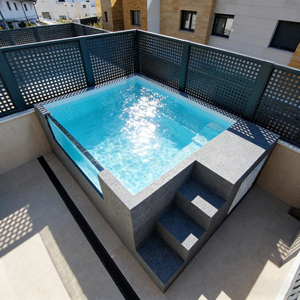 Kit de Piscina de FRP Resistente a los Rayos UV para Relajación al Estilo Resort, Fácil Instalación para Diversión Familiar al Aire Libre a Largo Plazo - Product Image 3