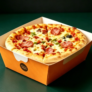 Scatole per Hamburger di Pollo Veloci, Confezioni per Patatine Fritte in Carta Kraft Usa e Getta, Scatole per Pollo Fritto in Carta Kraft, Imballaggi Alimentari Personalizzati - Product Image 2