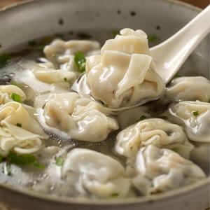 Delicias Cantonés Congeladas, Wonton de Camarones, Paquete a Granel Listo para Venta al por Menor, Auténtico <span class=keywords><strong>Dim</strong></span> <span class=keywords><strong>Sum</strong></span> - Product Image 6