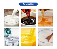 Machine d'emballage automatique de sachets liquides à trois côtés, remplisseuse de sachets plats de 2 à 200 ml pour huile de cuisson, sauce soja, lait