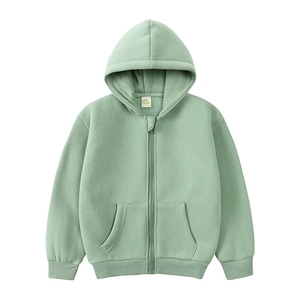 <span class=keywords><strong>Felpa</strong></span> Tinta Unita Autunno Inverno per Bambini Ragazzi Manica Lunga con <span class=keywords><strong>Zip</strong></span> Felpe con Cappuccio per Ragazzi con Tasca in Cotone <span class=keywords><strong>Felpa</strong></span> Nera per Ragazze - Product Image 6