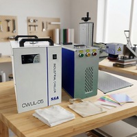 Machine de marquage laser UV de type split 3W 5W 10W pour la gravure sur verre, cristal, jade, graveur laser UV froid 355nm