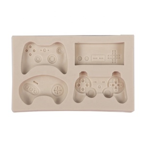 Molde de Silicona <span class=keywords><strong>para</strong></span> Control de Videojuegos, Molde <span class=keywords><strong>para</strong></span> Regalo de Game Boy, Molde <span class=keywords><strong>para</strong></span> Decoración de Pasteles de Fondant, Molde de Animales <span class=keywords><strong>para</strong></span> Hornear - Product Image 1
