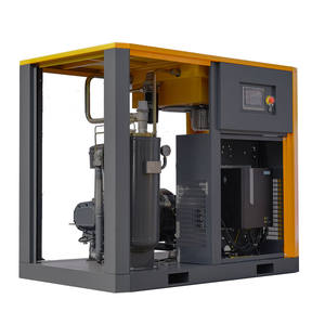 Compresor de Tornillo Eléctrico de Bajo Ruido de 37 kW y <span class=keywords><strong>250</strong></span> CFM, Compresor Industrial Rotatorio de 50 HP con Motor PM VSD, Tanque de 2000 L, Refrigerado por Aire - Product Image 6
