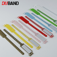 Bracelets d'identification médicale en PVC, étanches et réglables, souples, pour patients (adultes, enfants, nourrissons) en milieu hospitalier