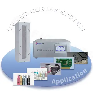 Sistema di polimerizzazione a LED UV dell'essiccatore del trasportatore della stampa dello schermo lampada di polimerizzazione UV personalizzata per l'attrezzatura di essiccazione a LED UV per la macchina da stampa di tag