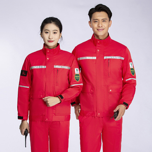 Acidproof phản quang an toàn công nhân đồng phục khai thác mỏ than dầu khí Hi VIS Áo khoác chống axit kiềm áo cao khả năng hiển thị bảo hộ lao động - Product Image 2