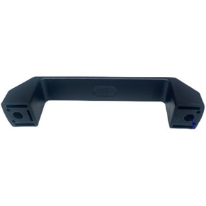 Manija de nailon negro de aleación de aluminio LS522 para puerta de gabinete, montaje en superficie, para equipos industriales, cajas de herramientas y máquinas. - Product Image 1