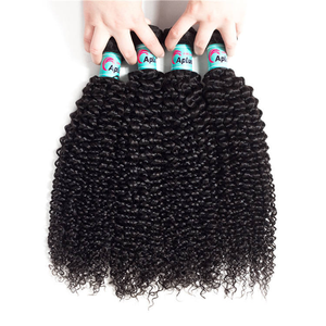 Compre Cabello Humano Virgen Mongol Rizado Afro Remy con Cutícula Alineada, Tejido a Máquina con Doble Trama de Exportadores Estadounidenses - Product Image 4