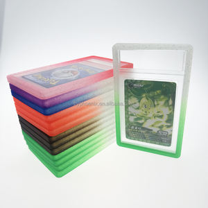 Protège-cartes de collection à effet dégradé scintillant pour cartes <span class=keywords><strong>Pokémon</strong></span> <span class=keywords><strong>et</strong></span> cartes de jeu à collectionner MTG - Product Image 4