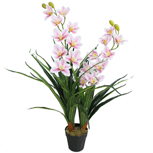 Bonsái artificial <span class=keywords><strong>de</strong></span> <span class=keywords><strong>orquídeas</strong></span>, decoración para el hogar y la Oficina, gran oferta, barato - Product Image 6