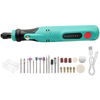 308 Mini Machine de gravure et de meulage électrique USB charge sans fil pour vernis à ongles bijoux polissage alimenté par batterie