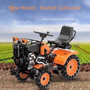 La motozappa diesel montata sul <span class=keywords><strong>trattore</strong></span> viene utilizzata <span class=keywords><strong>per</strong></span> la fabbricazione di solchi nei campi agricoli - Product Image 3