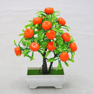 Bonsai <span class=keywords><strong>artificial</strong></span> em vaso para decoração, decoração de casa, flores artificiais, simulação retrô, planta verde, floral, suculento, enfeite de vasos - Product Image 5