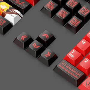 Teclado Mecánico <span class=keywords><strong>EVA</strong></span> <span class=keywords><strong>Asuka</strong></span> Anime <span class=keywords><strong>de</strong></span> 132 Teclas con Sublimación <span class=keywords><strong>de</strong></span> Tinta y Teclas Personalizadas - Product Image 2