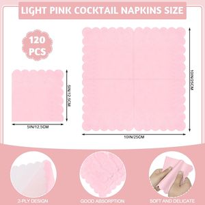 Tovaglioli di Carta Colorati Personalizzati con Logo, Monouso, a 3 Veli, in Pura Cellulosa, Morbidi, Multi-Piegati, Goffrati, Stile Sacchetto, per Cocktail - Product Image 2