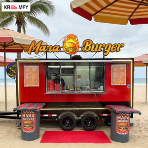 Carrito de Hot Dogs Multifuncional Prefabricado con Equipo de Cocina de Fibra de Vidrio y Aluminio para Uso Comercial en Exteriores - Product Image 6