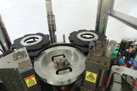 Machine d'étiquetage rotative à colle thermofusible 18000bph 18 têtes