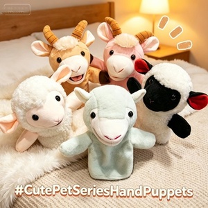 <span class=keywords><strong>Marioneta</strong></span> de Cabra de Peluche Personalizada OEM/ODM - <span class=keywords><strong>Marioneta</strong></span> de Cabra Suave Personalizada para Contar Cuentos y Juego Educativo para Niños - Product Image 4