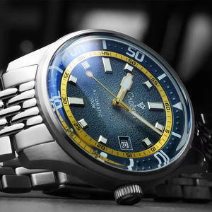 Reloj <span class=keywords><strong>CADISEN</strong></span> C8244 Automático Mecánico de Acero Inoxidable para Hombre, Resistente al Agua 10 Bar, Reloj de Buceo con Manecillas Luminosas, Japón - Product Image 3