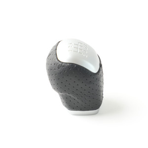 Pommeau de levier de vitesse pour Land Rover, ergonomique, en cuir, avec design perforé - Product Image 5