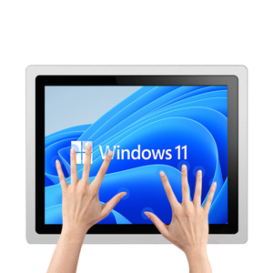 13 14.1 inci bingkai terbuka layar lebar <span class=keywords><strong>10</strong></span> titik sentuh semua dalam satu PC Monitor layar sentuh industri - Product Image 3