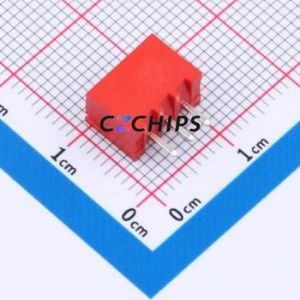 BX-XH2.54-3PZZ-R Wire-to-Board Pin Header Through hole Component (THT),P=2.54mm Connector 1x3P 2.5mm Through Hole XH - Product Image 2