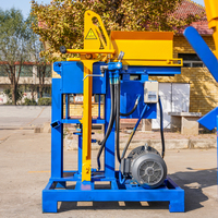 Équipement pour petites entreprises en provenance de Chine SY2-25 Machine industrielle de fabrication de blocs Machine à briques écologiques Machine à poser des briques