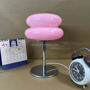 <span class=keywords><strong>Lampada</strong></span> da Tavolo Creativa a Forma di Hamburger Stile Vintage Bauhaus per Camera da Letto, Studio e Illuminazione d'Ambiente - Product Image 3