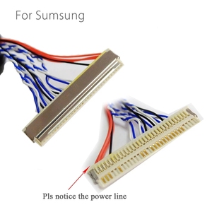 สายเคเบิล LVDS 400มม. FIX-30P-D8 1Ch 8-bit 30พิน30pin 8เส้นแบบเดี่ยวสำหรับแผงหน้าจอขนาดใหญ่26-47นิ้ว2รุ่น - Product Image 3