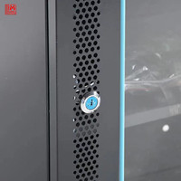 Commutateur d'armoire murale à rack réseau surveillance de courant faible amplificateur de puissance domestique et commercial 6U mural
