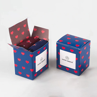 Emballage de chaussettes de luxe personnalisé pour hommes et femmes, boîte cadeau en carton vide pour l'expédition de chaussettes