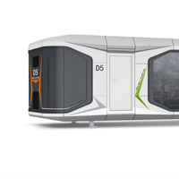 Cymdin personnalisé de haute qualité structure en acier préfabriquée modulaire européenne capsule conteneur extérieur hôtel mobile chinois