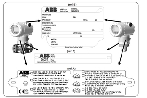 <strong>ABBe</strong> 2600T Intelligent Differential Pressure <strong>Transmitter</strong> with Hart Wireless Communication Add Flange - Product Image 5