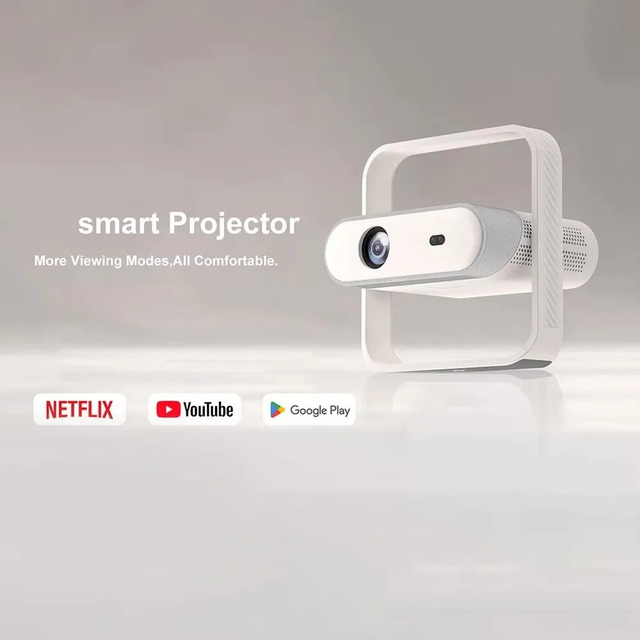 OEM ATV GTV Projector Google Certified Z7 1080P Proyector 1200 ANSI Lumens Android TV OS for Google TV IR Remote LED Projector