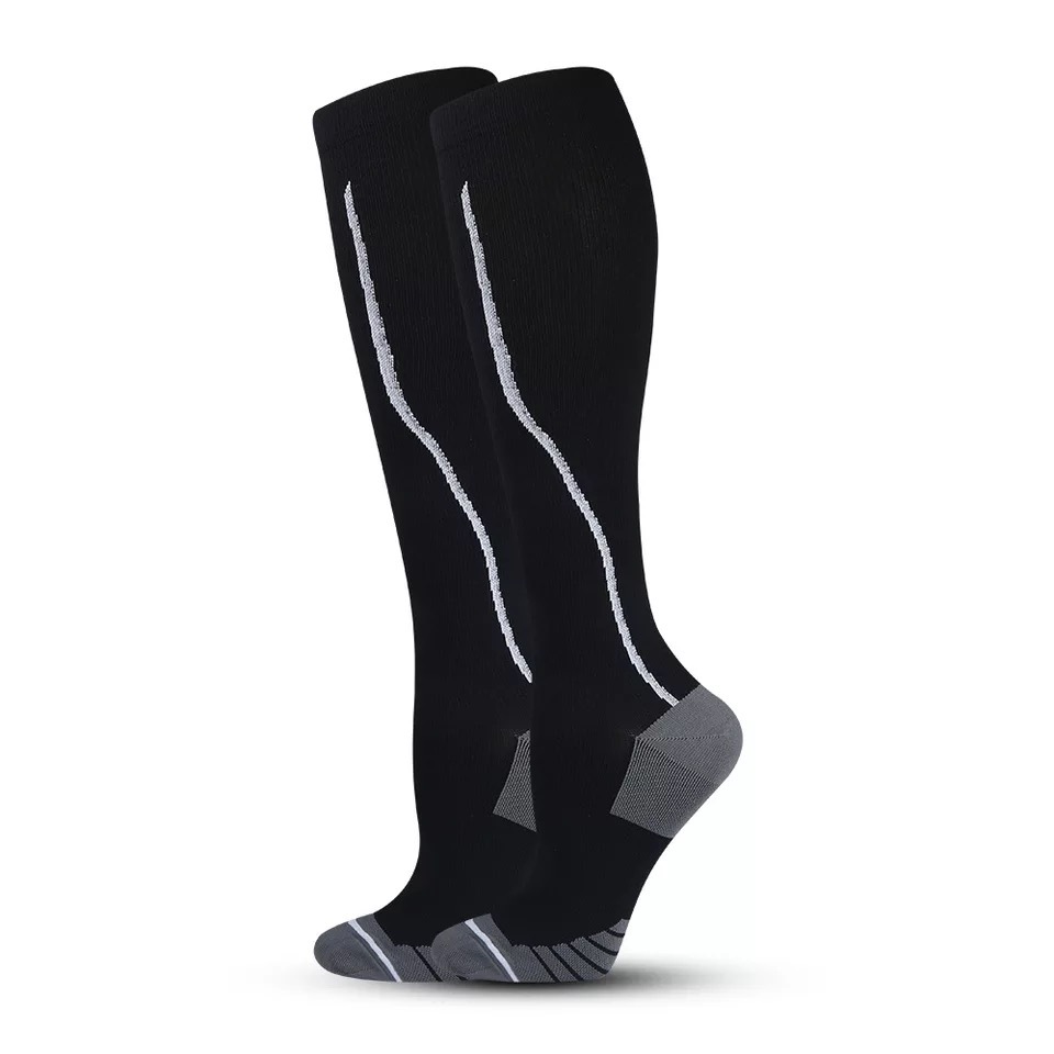 SHANXIN venta al por mayor de moda diseño listo para enviar nuevos ciclismo running calcetines de compresión