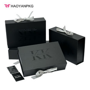 Cajas de Regalo Cuadradas Magnéticas de Lujo Personalizadas, Ecológicas, con Cinta, Cartón Rígido, Impresión UV, Portátiles, para Pelucas y Cabello - Product Image 2