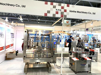 Machine industrielle de remplissage de savon liquide, shampoing, désinfectant pour les mains, fabrication de détergent à vaisselle, ligne de remplissage de l'après-shampoing