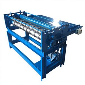 Machine à découper le métal à moteur électrique avec roulement, châssis en acier 350H, certifiée CE pour la production de tôles de toiture 380V/50Hz - Product Image 1