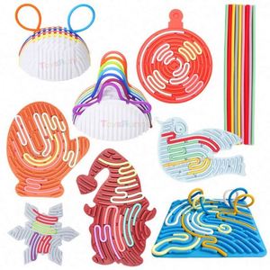 Juguete Educativo Sensorial para Niños, Tablero de Actividades para Aliviar el Estrés del Autismo, Materiales de Espuma de Silicona y Plástico - Product Image 2