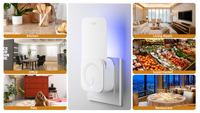 Lampe anti-moustique LED de qualité supérieure éclairage sans scintillement et respectueux des yeux avec une consommation d'énergie ultra faible