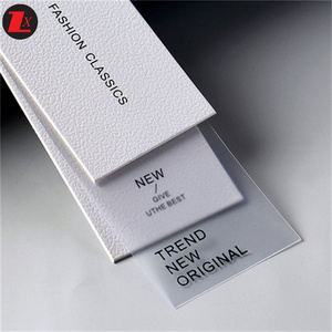 ป้ายกระดาษพิมพ์โลโก้รีไซเคิลเป็นมิตรกับสิ่งแวดล้อม ชุดสามชิ้น ป้ายพีวีซีสำหรับเครื่องประดับเสื้อผ้า ป้ายแขวนสำหรับเสื้อผ้า - Product Image 3