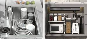 อ่างล้างจานแบบฝังติดตั้งง่าย พร้อมคุณสมบัติลดเสียงรบกวน ป้องกันคราบสกปรก เหมาะสำหรับงานบ้านประจำวัน - Product Image 6