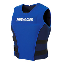 Rompi Pelampung Dewasa Anti Air Bahan Neoprena EPE Foam untuk Berenang, Berselancar, Berkanu, Berlayar, Ski Air, Wakeboard, Bernapas