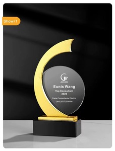 MH-JB059 Tấm Pha Lê Trống Trong Suốt Logo Tùy Chỉnh Cúp Thủy Tinh Giải Thưởng Pha Lê - Product Image 5