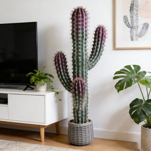 Décoration de <span class=keywords><strong>cactus</strong></span> artificiel en pot, plante succulente artificielle, bonsaï pour le bureau, la <span class=keywords><strong>maison</strong></span>, la décoration de fête - Product Image 6