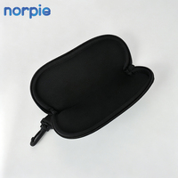 Étui vierge en néoprène pour sublimation avec fermeture éclair et crochet, idéal pour lunettes de lecture, vente en gros par lot, étui de rangement pour lunettes
