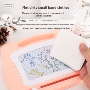 Tavolo da <span class=keywords><strong>disegno</strong></span> magnetico cancellabile colorato giocattolo educativo di plastica per bambini per lo sviluppo precoce del neonato - Product Image 2