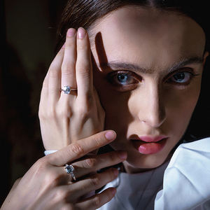 Anillo de circonita cúbica de diseño clásico, moda S925, corte ovalado, solitario, 2CT, circonita blanca, anillos de promesa para esposa amante - Product Image 6